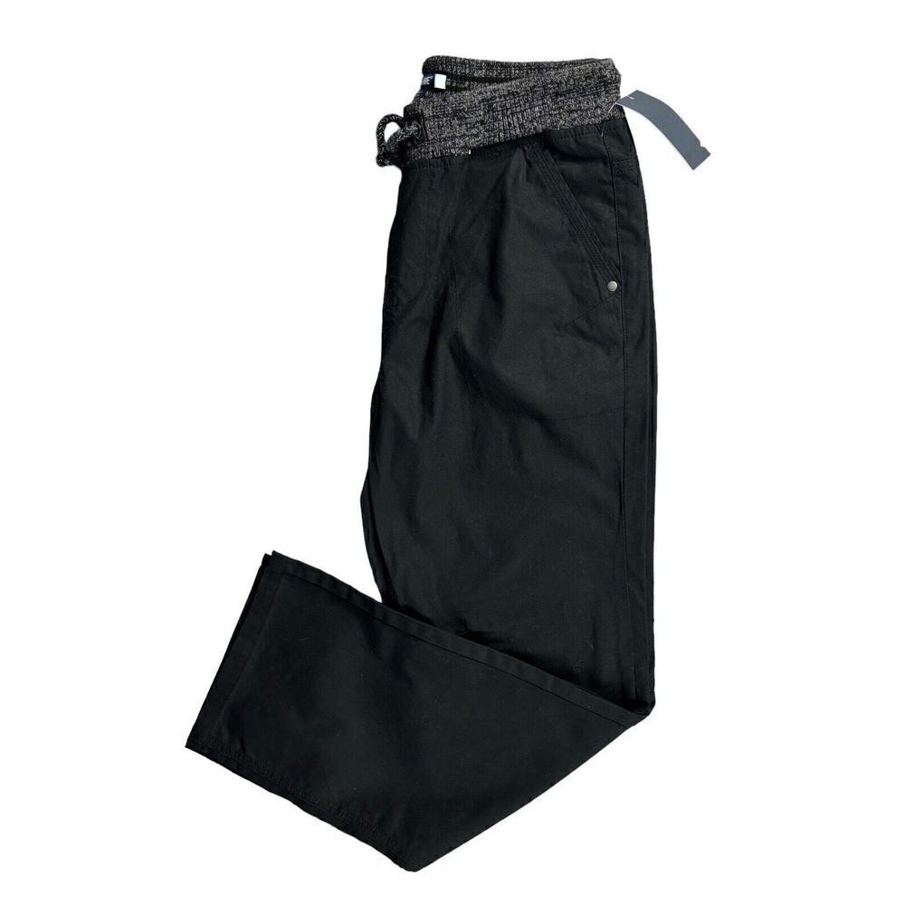Univibe Pants Boys Size XL Black Drawstring Pull On School Casual Brand New